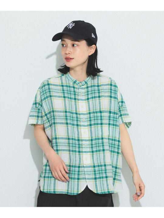 楽天市場】【SALE／40%OFF】BEAMS BOY / リネン チェック スタンド