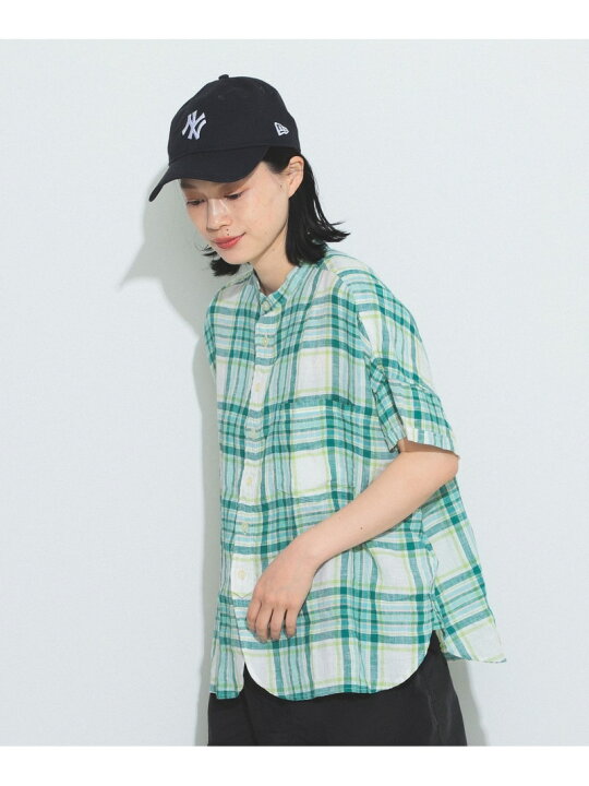 楽天市場】【SALE／40%OFF】BEAMS BOY / リネン チェック スタンド 
