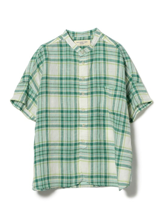 楽天市場】【SALE／40%OFF】BEAMS BOY / リネン チェック スタンド 
