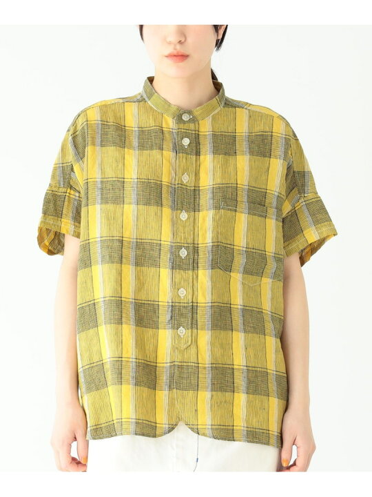 楽天市場】【SALE／40%OFF】BEAMS BOY / リネン チェック スタンド 
