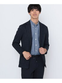 【SALE／60%OFF】千鳥柄 ジャージ ジャケット(S~XL・セットアップ対応) BEAMS HEART MEN ビームス アウトレット ジャケット・アウター テーラードジャケット・ブレザー グレー ネイビー【RBA_E】【送料無料】[Rakuten Fashion]