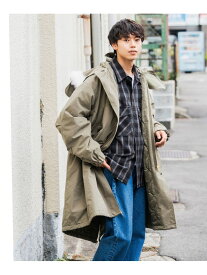 【SALE／60%OFF】フード付き モッズコート BEAMS HEART MEN ビームス アウトレット ジャケット・アウター その他のジャケット・アウター ブラック グリーン【RBA_E】【送料無料】[Rakuten Fashion]