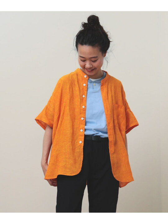 楽天市場】【SALE／50%OFF】BEAMS BOY / リネン ソリッド スタンド 