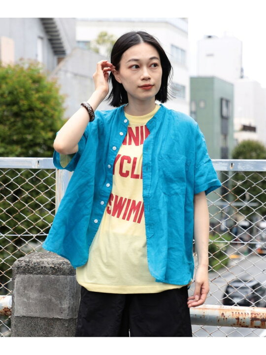 楽天市場】【SALE／50%OFF】BEAMS BOY / リネン ソリッド スタンド 