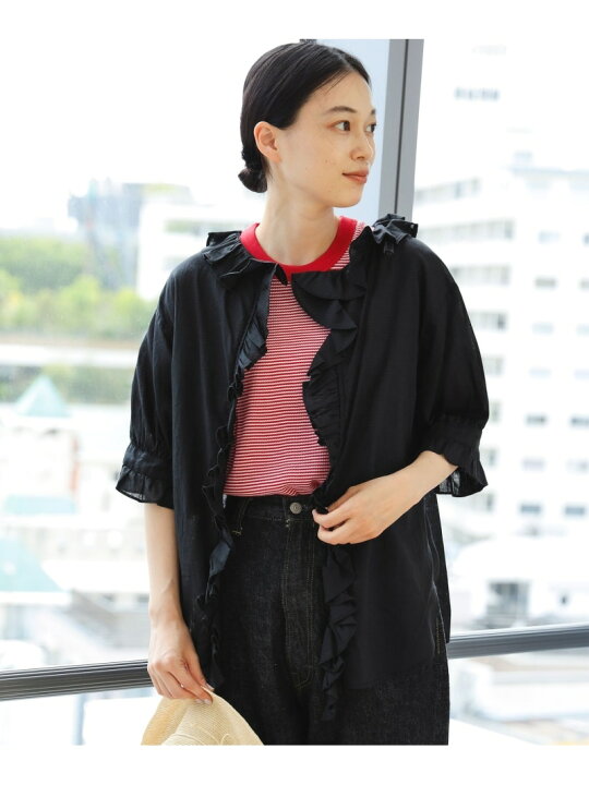 楽天市場】【SALE／40%OFF】BEAMS BOY / コットンリネン フリル 