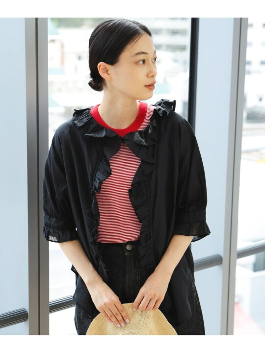 楽天市場】【SALE／40%OFF】BEAMS BOY / コットンリネン フリル 