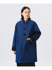 【SALE／70%OFF】レーヨン シャンタン チャイナコート BEAMS BOY ビームス アウトレット ジャケット・アウター その他のジャケット・アウター ネイビー【RBA_E】【送料無料】[Rakuten Fashion]