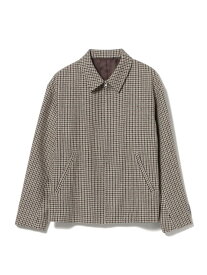 【SALE／50%OFF】ガンクラブチェック ブルゾン(S~XL) BEAMS HEART MEN ビームス アウトレット ジャケット・アウター ブルゾン・ジャンパー【RBA_E】【送料無料】[Rakuten Fashion]