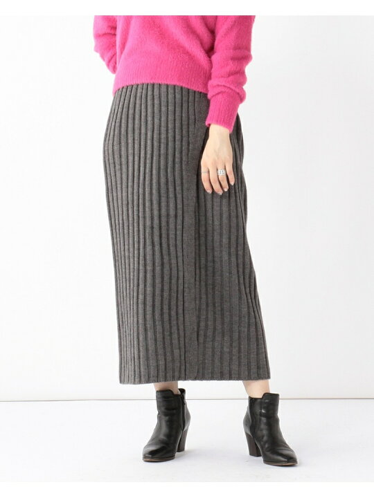 楽天市場】【SALE／80%OFF】Ray BEAMS / ニット ラップ マキシスカート  
