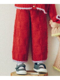 【SALE／60%OFF】LOGAN Knitting Mills * こども ビームス / 別注 モヘア パンツ(90~140cm) こども ビームス ビームス アウトレット パンツ その他のパンツ ベージュ オレンジ【RBA_E】[Rakuten Fashion]