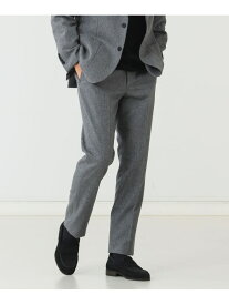 【SALE／60%OFF】フランネル ノープリーツ スラックス 24FW(S~XXL) BEAMS HEART MEN ビームス アウトレット パンツ スラックス・ドレスパンツ グレー ネイビー【RBA_E】【送料無料】[Rakuten Fashion]