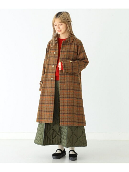 楽天市場】【SALE／50%OFF】BEAMS BOY / ハリスツイード バルマカン 