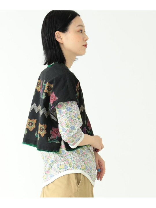 楽天市場】【SALE／40%OFF】BEAMS BOY / フラワー エンブロイダリー 