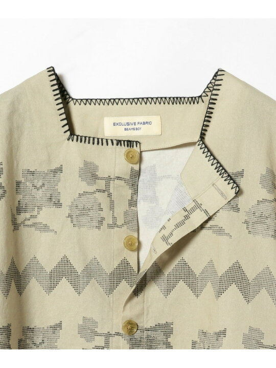 楽天市場】【SALE／40%OFF】BEAMS BOY / フラワー エンブロイダリー 