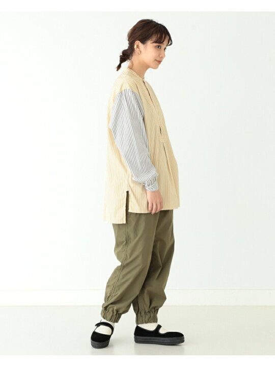 楽天市場】【SALE／50%OFF】BEAMS BOY / ストライプ ヘンリーネック 