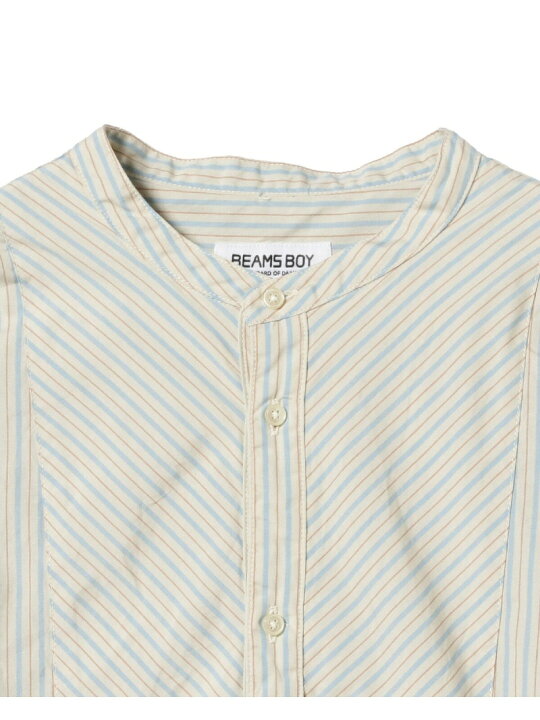 楽天市場】【SALE／50%OFF】BEAMS BOY / ストライプ ヘンリーネック 