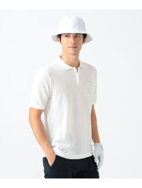 【SALE／60%OFF】＜MEN＞PURPLE LABEL / 麻混 ニットポロシャツ BEAMS GOLF PURPLE LABEL ビームス アウトレット トップス ポロシャツ ブルー ネイビー ホワイト【RBA_E】【送料無料】[Rakuten Fashion]