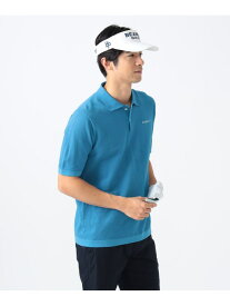 【SALE／60%OFF】＜MEN＞PURPLE LABEL / 麻混 ニットポロシャツ BEAMS GOLF PURPLE LABEL ビームス アウトレット トップス ポロシャツ ブルー ネイビー ホワイト【RBA_E】【送料無料】[Rakuten Fashion]