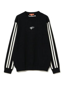 【SALE／50%OFF】ORANGE LABEL / クラブハウスストライプ ニット BEAMS GOLF ORANGE LABEL ビームス アウトレット トップス ニット ブラウン ブラック【RBA_E】【送料無料】[Rakuten Fashion]