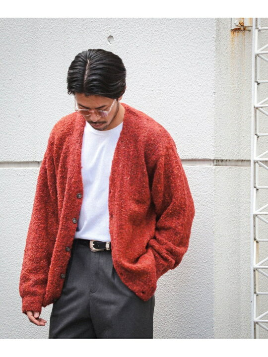 楽天市場】【SALE／30%OFF】BEAMS / ブークレ ニット カーディガン 