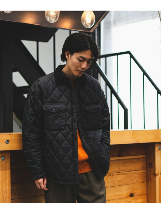 楽天市場】【SALE／50%OFF】キルティング CPO シャツブルゾン B:MING 