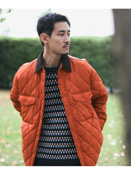 楽天市場】【SALE／50%OFF】キルティング CPO シャツブルゾン B:MING 