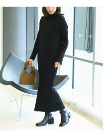 【SALE／50%OFF】切替 ワイドリブ ワンピース BEAMS HEART WOMEN ビームス アウトレット ワンピース・ドレス その他のワンピース・ドレス パープル ブルー ブラック【RBA_E】[Rakuten Fashion]