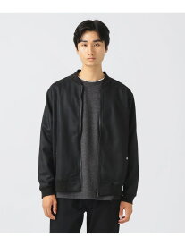 【SALE／40%OFF】ヘリンボーン フェイクスエード MA-1 BEAMS HEART MEN ビームス アウトレット トップス スウェット・トレーナー グレー ブラウン【RBA_E】【送料無料】[Rakuten Fashion]