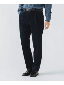 【SALE／60%OFF】テックコーデュロイ 1プリーツ イージースラックス BEAMS HEART MEN ビームス アウトレット パンツ その他のパンツ グリーン ネイビー【RBA_E】【送料無料】[Rakuten Fashion]