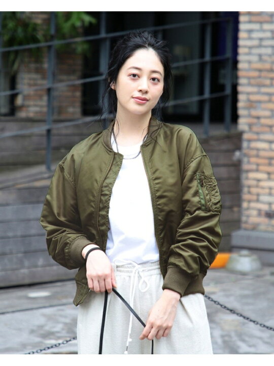 楽天市場】【SALE／50%OFF】Ray BEAMS / ビッグシルエット MA-1 Ray 