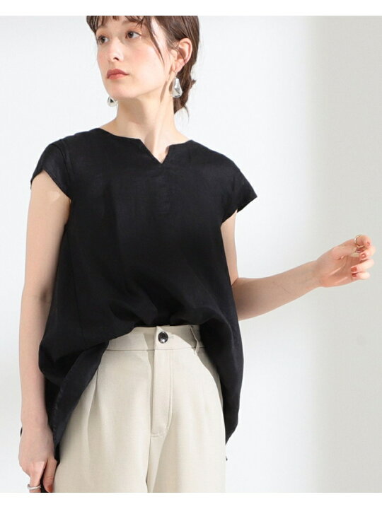 楽天市場】【SALE／50%OFF】Ray BEAMS / リネン キーネック フレンチ 