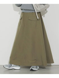 【SALE／50%OFF】ウエストドロスト スカート BEAMS HEART WOMEN ビームス アウトレット スカート その他のスカート グリーン ブラック【RBA_E】[Rakuten Fashion]