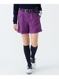【SALE／60%OFF】PURPLE LABEL / トリコット コーデュロイショートパンツ BEAMS GOLF PURPLE LABEL ビームス アウトレット パンツ その他のパンツ パープル ネイビー【RBA_E】【送料無料】[Rakuten Fashion]