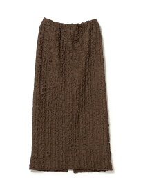 【SALE／50%OFF】フクレ ストレート スカート(S~M) B:MING by BEAMS ビームス アウトレット スカート その他のスカート ブラック ブラウン【RBA_E】[Rakuten Fashion]