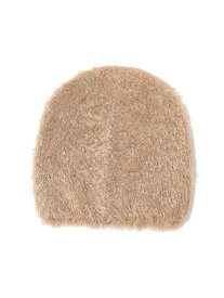 【SALE／40%OFF】CONTROL FREAK / ラメフェザー ニットワッチ B:MING by BEAMS ビームス アウトレット 帽子 ニット帽・ビーニー ベージュ ブラック【RBA_E】[Rakuten Fashion]
