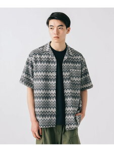 �ySALE�^40%OFF�z�v�����g �J���~ �I�[�v���J���[�V���c BEAMS HEART MEN �r�[���X �A�E�g���b�g �g�b�v�X �V���c�E�u���E�X �O���[���yRBA_E�z�y���������z[Rakuten Fashion]