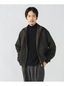 【SALE／60%OFF】ツイード ブルゾン BEAMS HEART MEN ビームス アウトレット ジャケット・アウター ブルゾン・ジャンパー グリーン【RBA_E】【送料無料】[Rakuten Fashion]