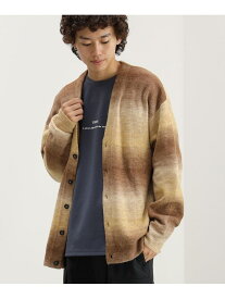 【SALE／70%OFF】グラデーション カーディガン BEAMS HEART MEN ビームス アウトレット トップス カーディガン ブラウン【RBA_E】[Rakuten Fashion]