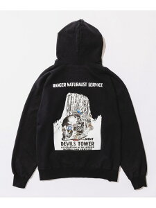 �ySALE�^50%OFF�zBLACK SMOKER RECORDS * KOSUKE KAWAMURA / HOODIE BEAMS T �r�[���X �A�E�g���b�g �g�b�v�X �p�[�J�[�E�t�[�f�B�[ �u���b�N�yRBA_E�z�y���������z[Rakuten Fashion]