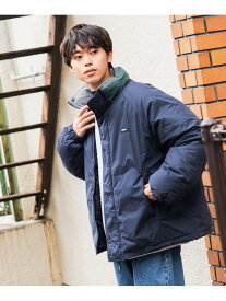 【SALE／50%OFF】【EXCLUSIVE】GERRY / ビッグシルエット 中綿 ブルゾン BEAMS HEART MEN ビームス アウトレット ジャケット・アウター ブルゾン・ジャンパー ネイビー【RBA_E】【送料無料】[Rakuten Fashion]