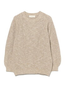 【SALE／40%OFF】スラブ ニット プルオーバー B:MING by BEAMS ビームス アウトレット トップス ニット ベージュ レッド【RBA_E】【送料無料】[Rakuten Fashion]