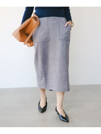 【SALE／40%OFF】スエード ベイカー スカート B:MING by BEAMS ビームス アウトレット スカート その他のスカート グレー【RBA_E】【送料無料】[Rakuten Fashion]