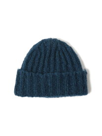 【SALE／30%OFF】【別注】ROBERT MACKIE / Mohair Rib Cap BEAMS ビームス アウトレット 帽子 ニット帽・ビーニー ブラウン ブルー【RBA_E】【送料無料】[Rakuten Fashion]