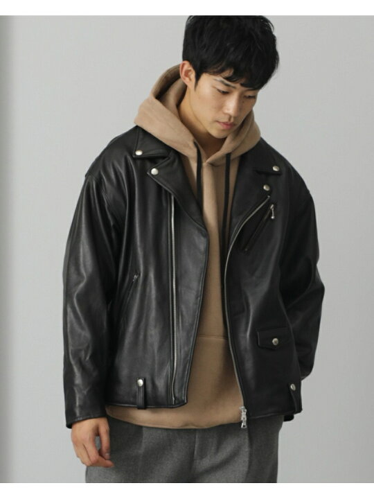 楽天市場】【SALE／40%OFF】BEAMS HEART / ビッグ ダブル ライダース 