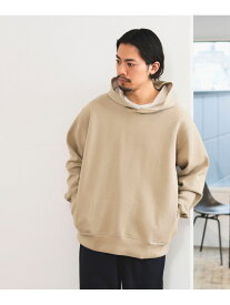 【SALE／60%OFF】カノコ ダンボール プルオーバー パーカー B:MING by BEAMS ビームス アウトレット トップス パーカー・フーディー グレー ベージュ【RBA_E】[Rakuten Fashion]