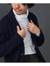 【SALE／30%OFF】Finjack / ウールナイロン ニットジャケット BEAMS F ビームス アウトレット ジャケット・アウター テーラードジャケット・ブレザー ネイビー【RBA_E】【送料無料】[Rakuten Fashion]