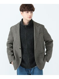 【SALE／50%OFF】シャークスキン ジャケット BEAMS HEART MEN ビームス アウトレット ジャケット・アウター テーラードジャケット・ブレザー グレー【RBA_E】【送料無料】[Rakuten Fashion]