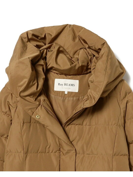 楽天市場】【SALE／50%OFF】Ray BEAMS / フード ショールカラー ダウン 