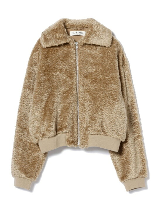 Ray BEAMS♡レイビームスエコファーアウター Ray BEAMS レイビームス