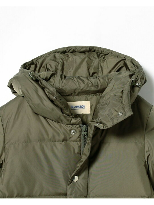 楽天市場】【SALE／50%OFF】BEAMS BOY / ダウン フーディー ブルゾン  